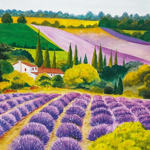 Текстура Gloockler Pompoos Provence 35642